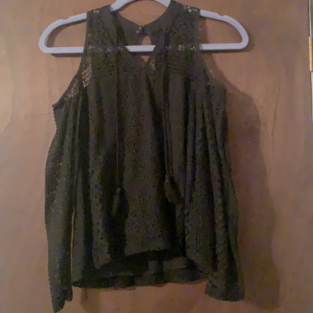 Lacey Black Top